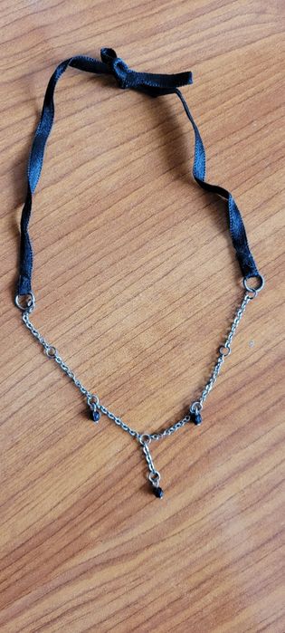 Colier cu snur din satin