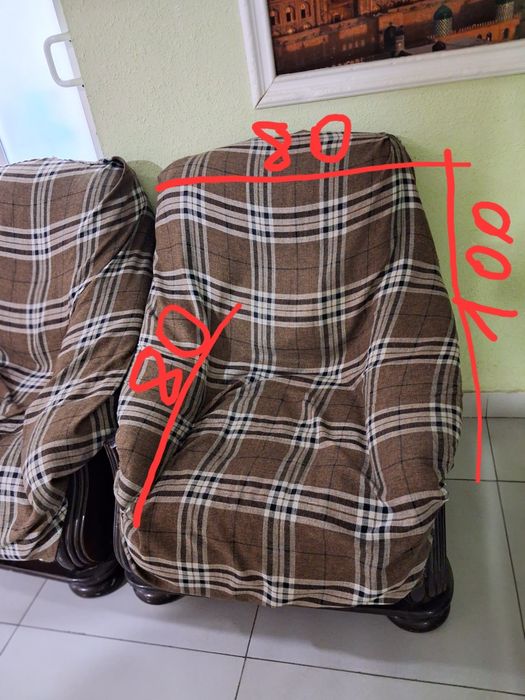 Продам 2 кресла, состояние среднее