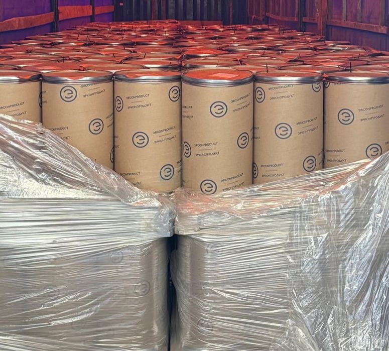 Картонные бочки 30 кг с крышкой и металлическим ободком