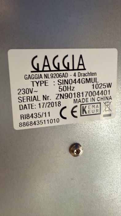 Кафемашина Gaggia viva deluxe