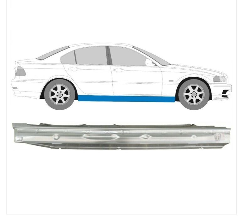 Prag BMW Seria 3 (E46), Aripa spate dreapta