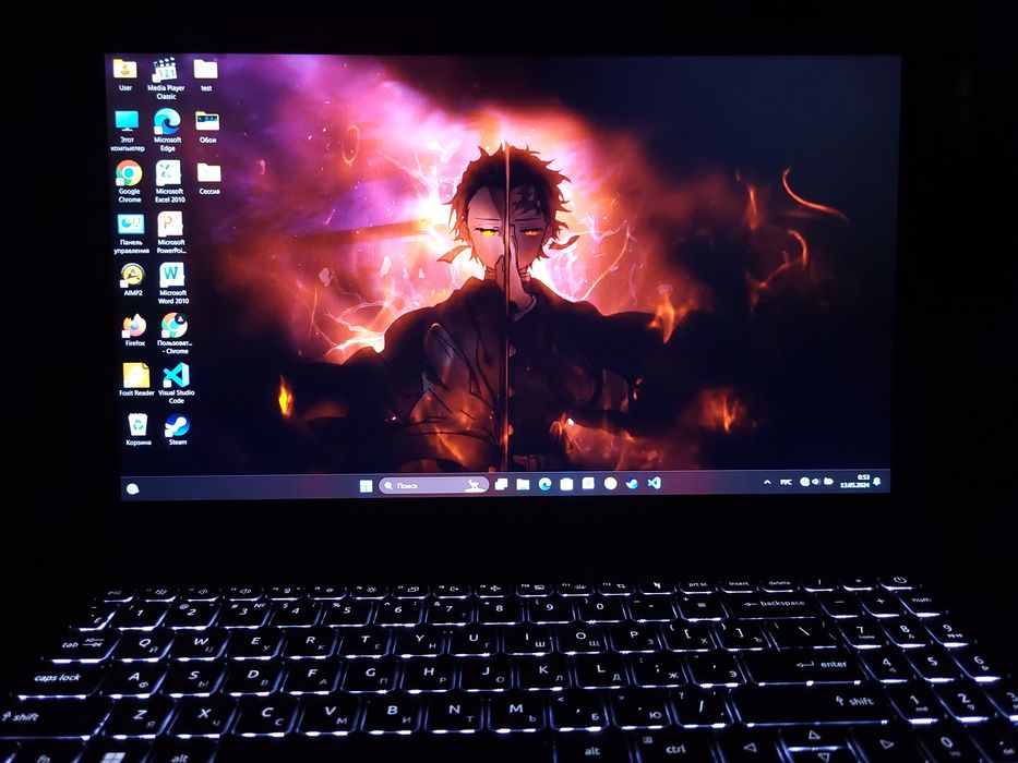 Acer nitro v15, core i7 13, RTX 4050