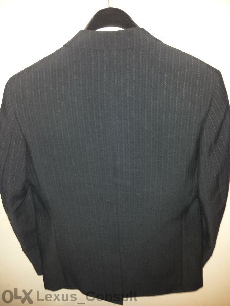 Мъжки черен костюм Nikola - всесезонен