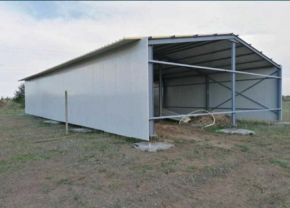 Vand hala metalica 6x27m