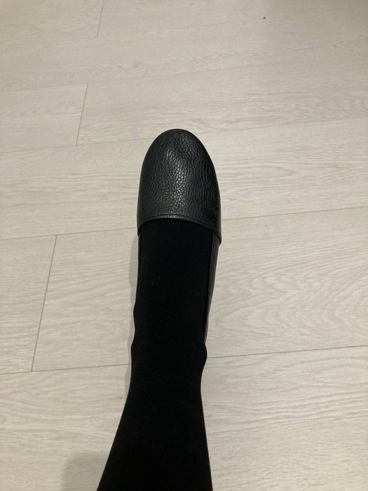 Туфли Бавер, балетки Кожаные. 36 размер