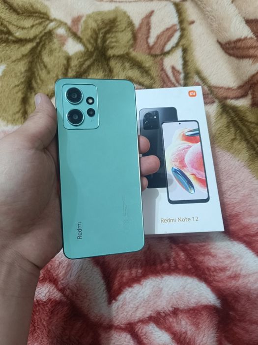 Xiaomi Redmi Note 12 12/128GB Green Original Igravoy Karobka Yaxshi
