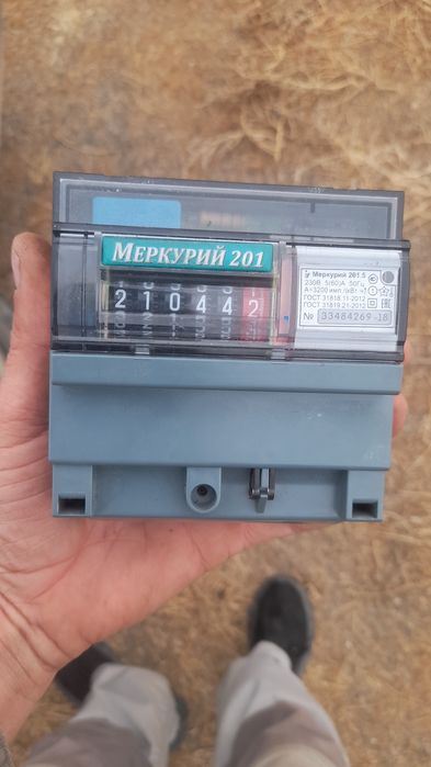 Эл.счетчик меркурий бу