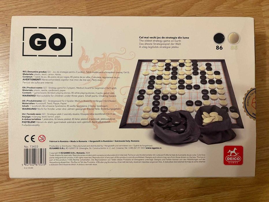 Joc de societate - Joc - Go, Negru