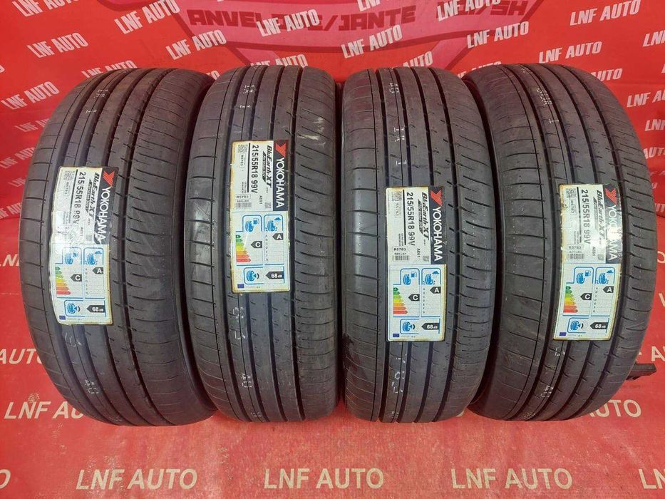anvelope de vara - 215/55/18 - yokohama - noi - dot 2020 !
