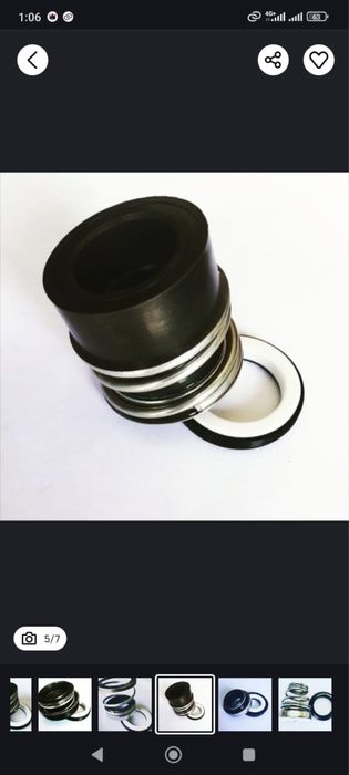 Фибра сальник для насоса