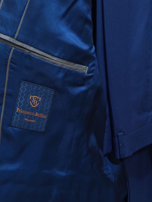 Мужской костюм синий