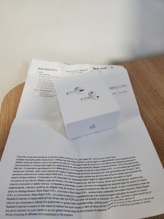 Airpods pro 3 cu factura