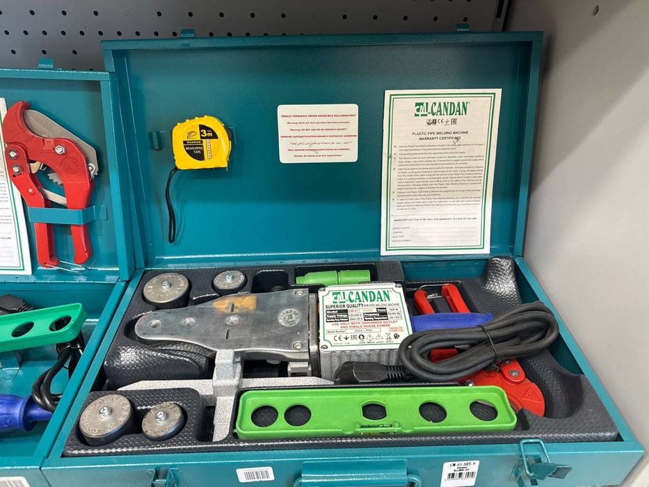 Утюг для пайки пластиковых труб (CANDAN)