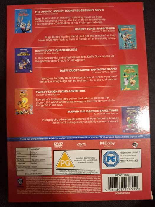 Looney Tunes desene animate pe DVD