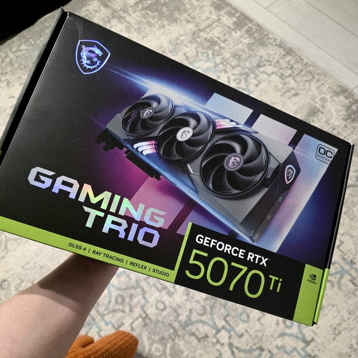 RTX Msi Gaming Trio 5070ti 16gb OC