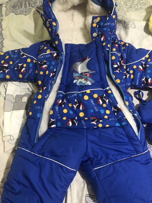 Комбензон зимный с мехом внутри