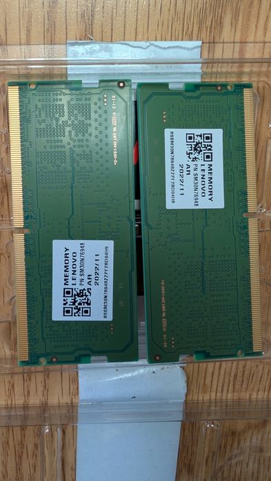Samsung sodimm ddr5 16 gb (2x8) 4800 рам памет за лаптоп