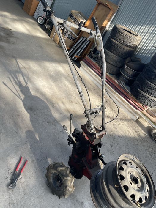 Мотоблок  с фрезами