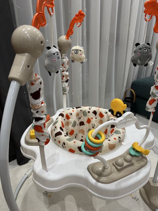 Детско бънджи Moni - Magic Fun, Бежово