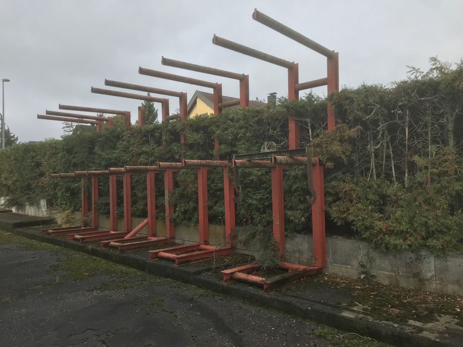 Raft metalica teava
