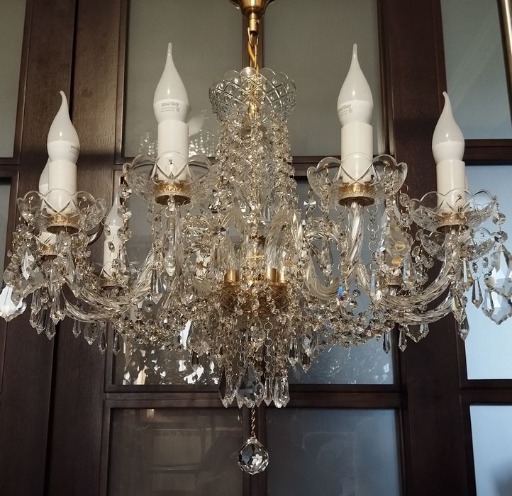 Люстра хрустальная ELITE BOHEMIA
