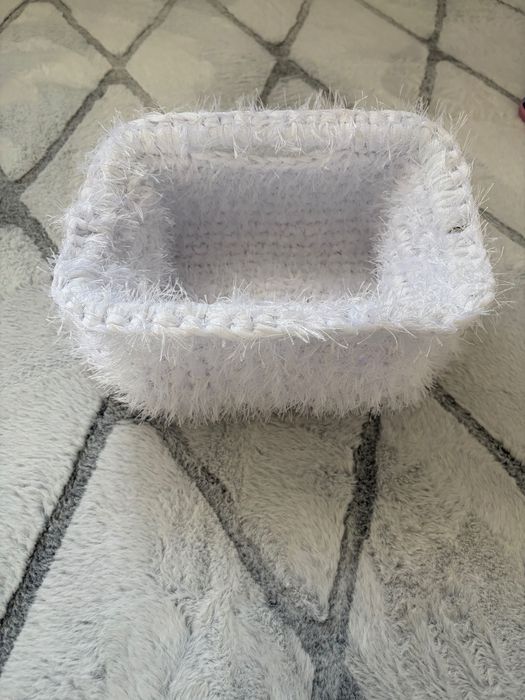 Мини чанта(органайзер) от памучна прежда