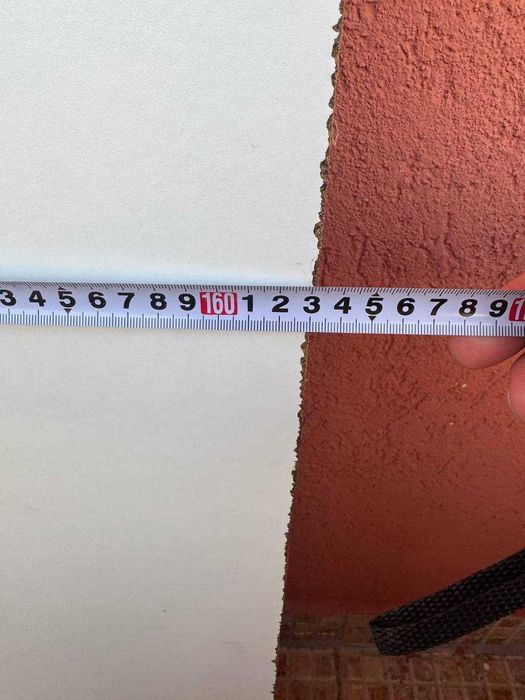 Бели ламинирани ПДЧ плоскости с отвори (от легло) 2бр 100*163