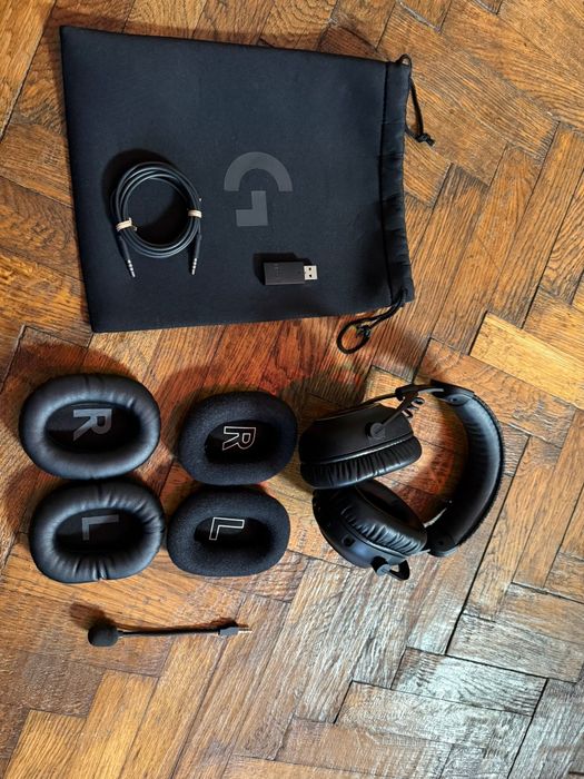 Casti gaming Logitech PRO X 2 Lightspeed wireless esports ca noi