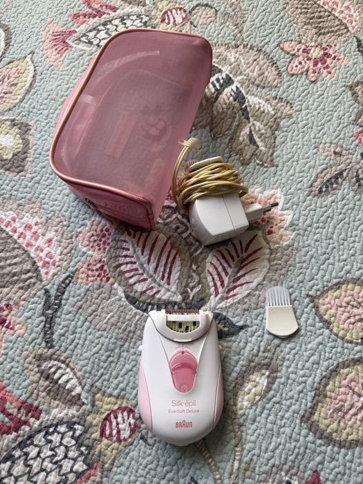 Массажер для чистки лица Mary Kay и электроэпилятор Braun