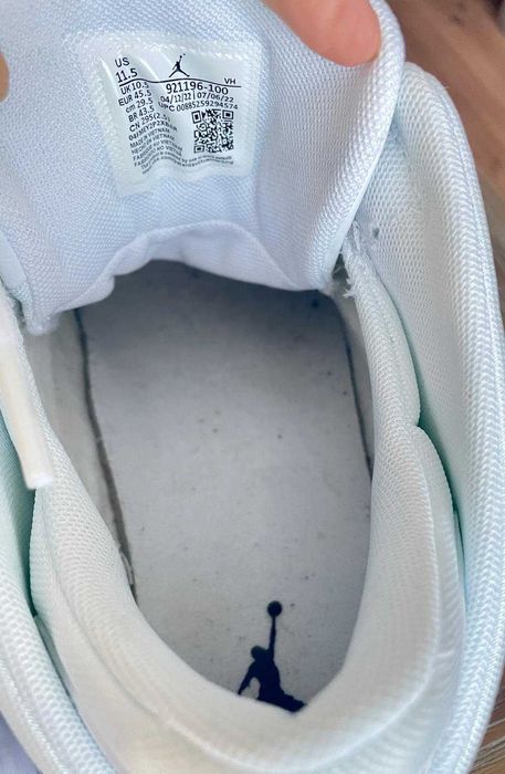 Ghete Barbati Nike Jordan Flight Origin 4 Albe, 45.5