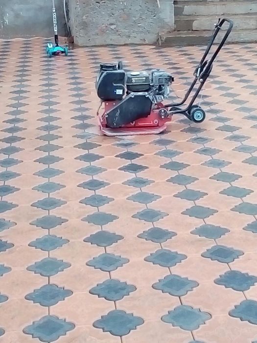 Укладка брусчатки