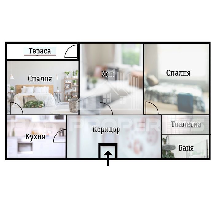 Продава се Тристаен апартамент в София, Център - 94 кв.м за 1737 €/кв.м - Снимка #1