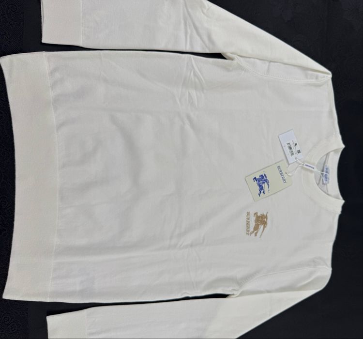 Burberry-Автентичен чисто нов мъжки пуловер Л размер