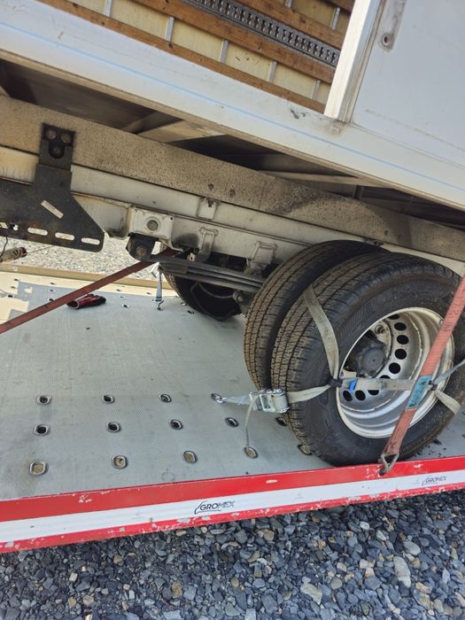 Punte spate cu roti duble Mercedes sprinter 907.