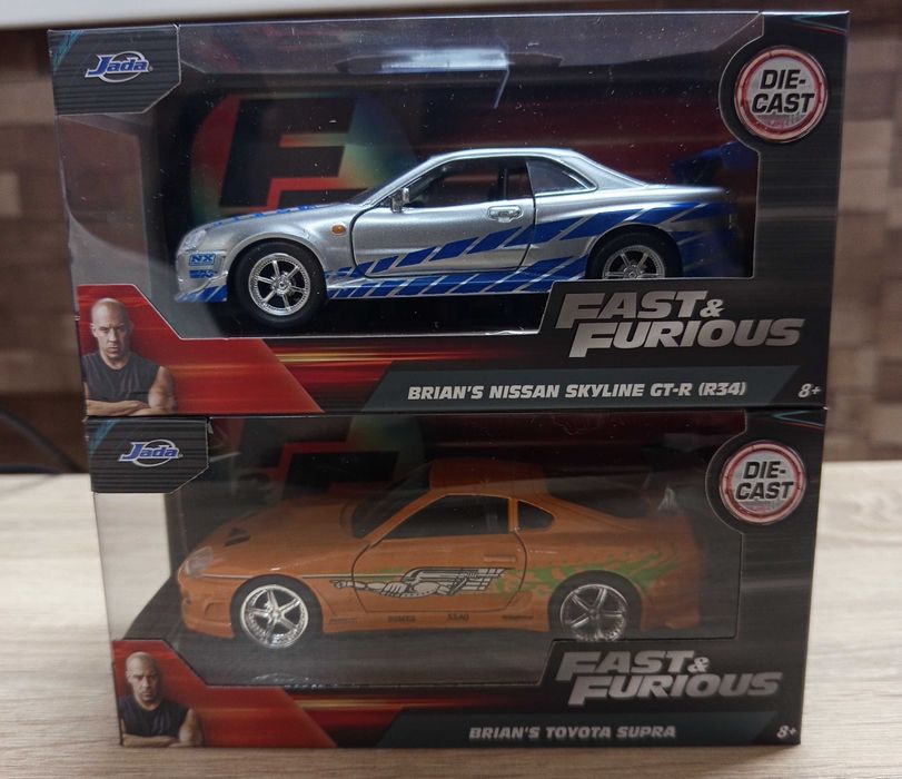 Fast & Furious Supra + Skyline GT-R