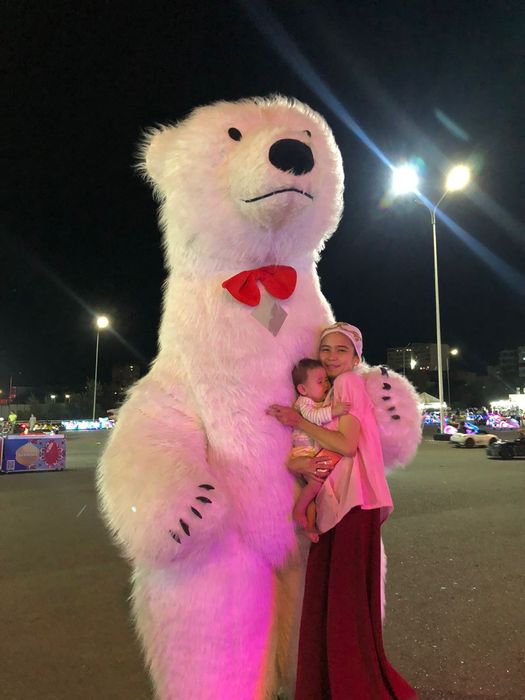 Белый.  Мишка продается срочно