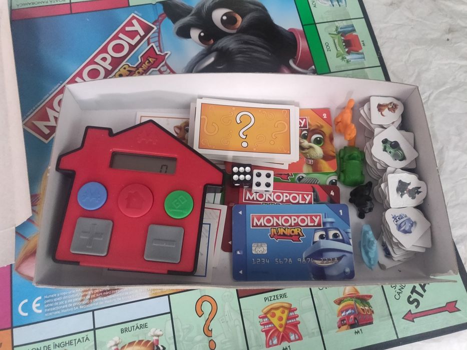 Joc Monopoly cu banca electronica si carduri! Ptr copii si adulti