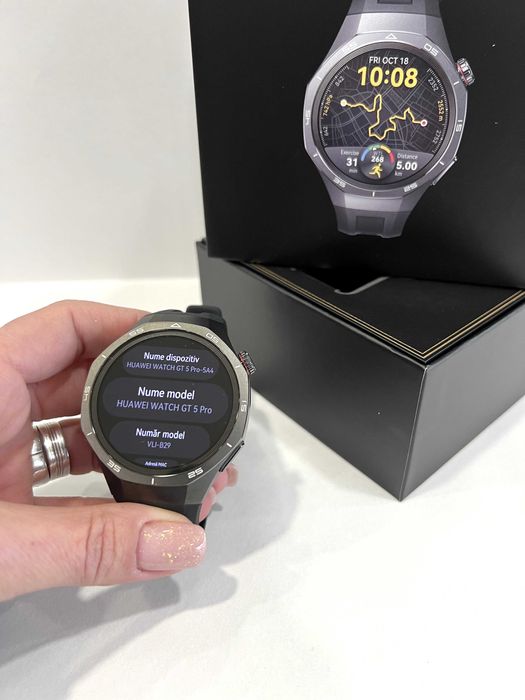 Smartwatch Huawei Watch 5 Pro, GPS, 46mm!