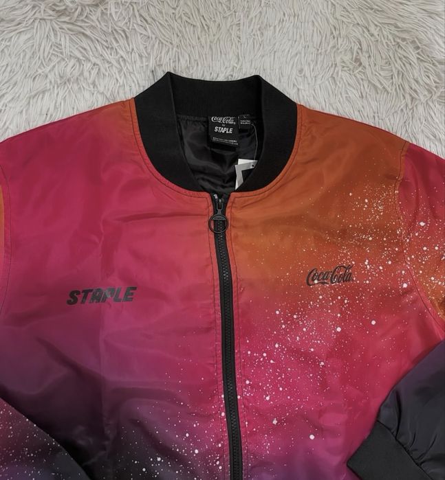Бомбер Куртка Coca Cola x Staples