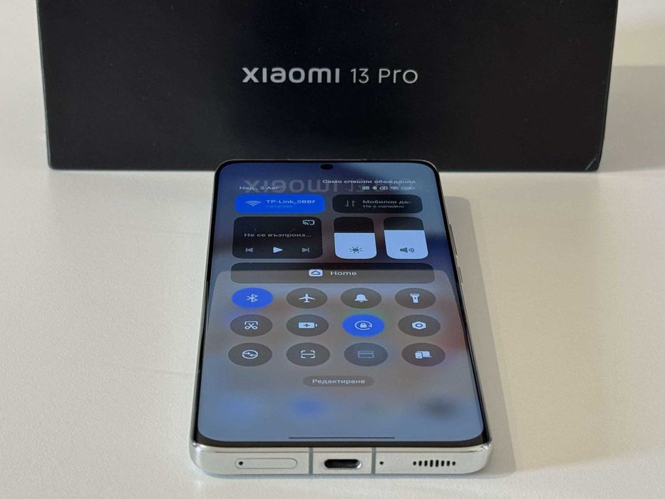 Бартер!Като нов! Xiaomi 13 Pro 512/12GB Ceramic White (Бял)