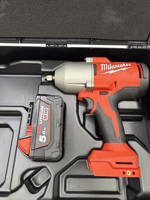 Cheie de impact de mare cuplu Milwaukee M18 BLHIWF12-502X - Nouă