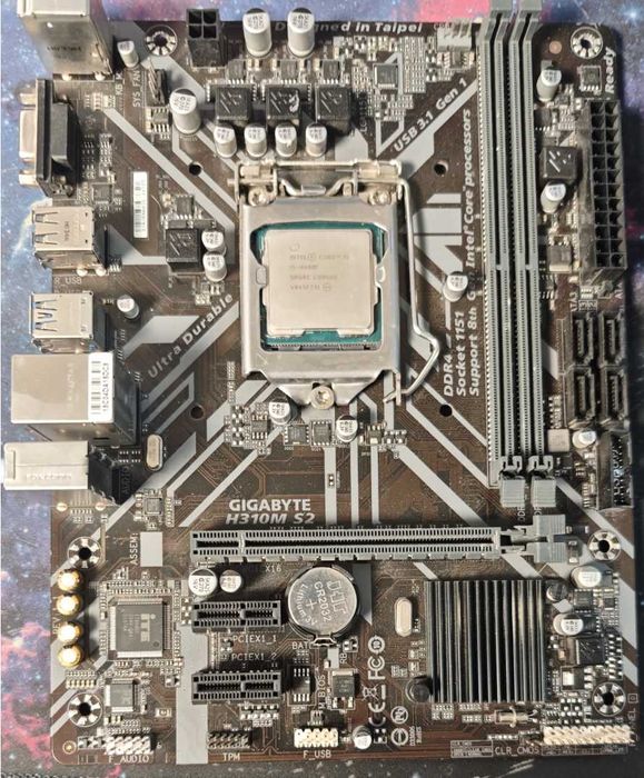 Комплект i5-9400F + GIGABYTE H310M S2