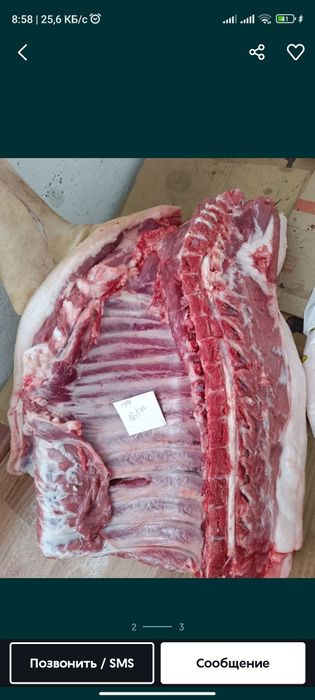 Мясо свинины домашние