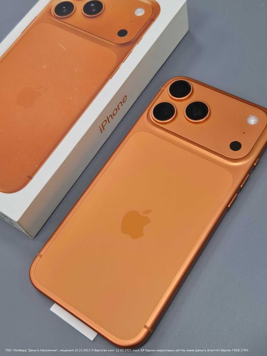 Apple iPhone 17 Pro Max, 256 Gb (Астана, Женис 24) л 996045