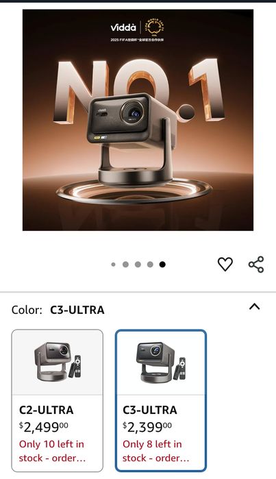 Hisense Vidda C3 ultra projector проектор ТВ sony samsung lg