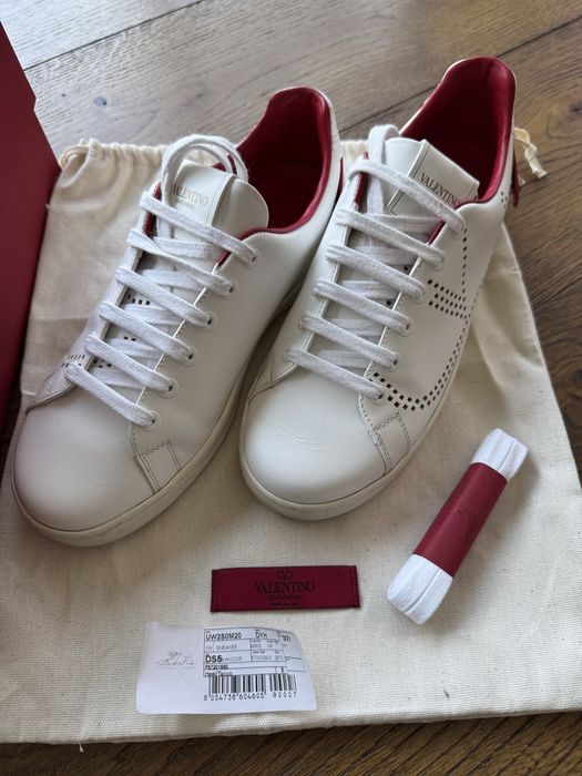 Valentino Caravani кожени гуменки
