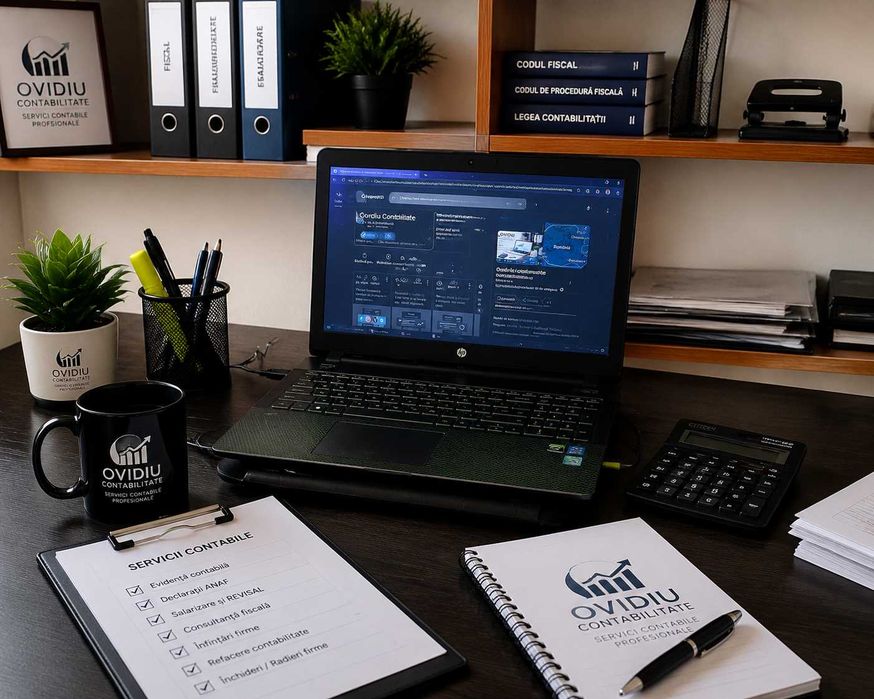 Contabilitate SRL | ANAF, salarizare, REVISAL, refacere contabilitate