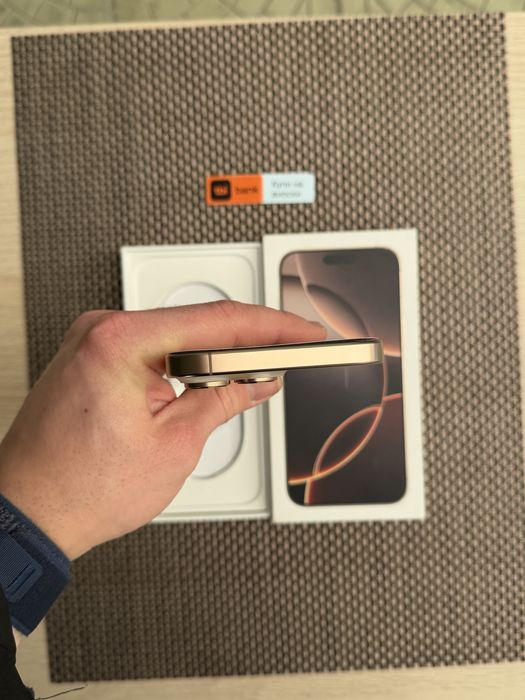 НОВ! 512Gb*ЛИЗИНГ* iPhone 16 Pro Max Desert Titanium / Гаранция