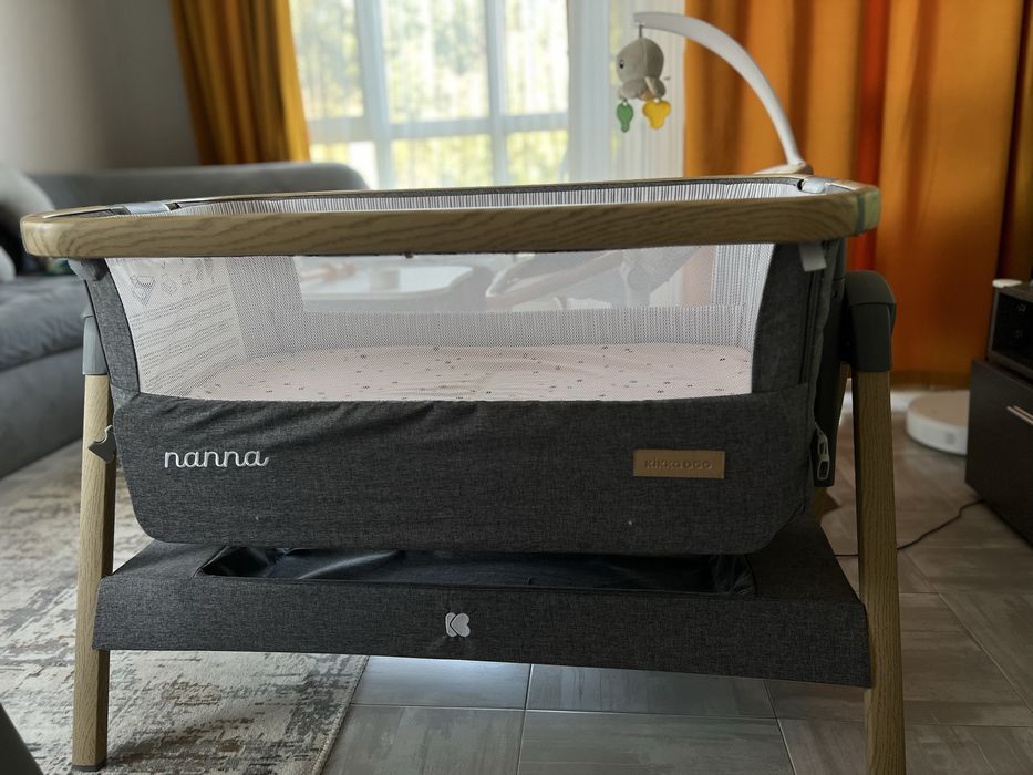 Бебешка кошара KikkaBoo - Nanna + допълнителен матрак