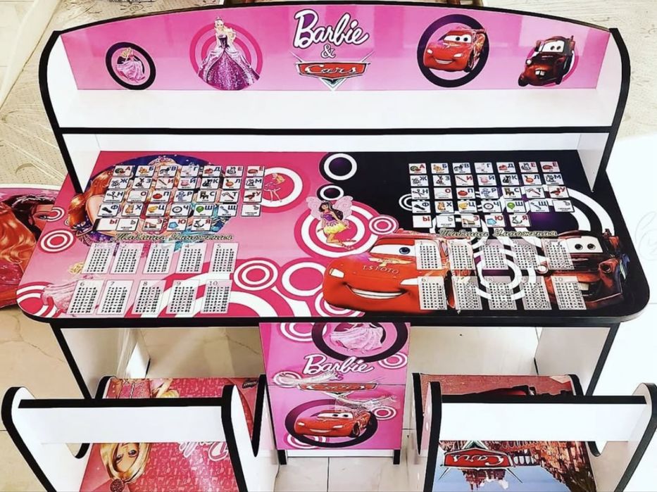 Детский парты МДФ